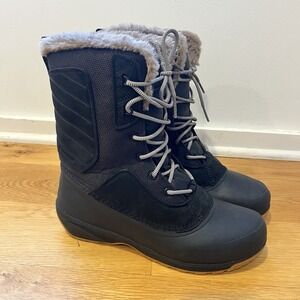 The North Face Women's Shellista Mid Waterproof Lightweight Snow‎ Boots Size 10